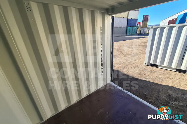 7' STEEL CONTAINER (7'3" HIGH, FACTORY BUILT)