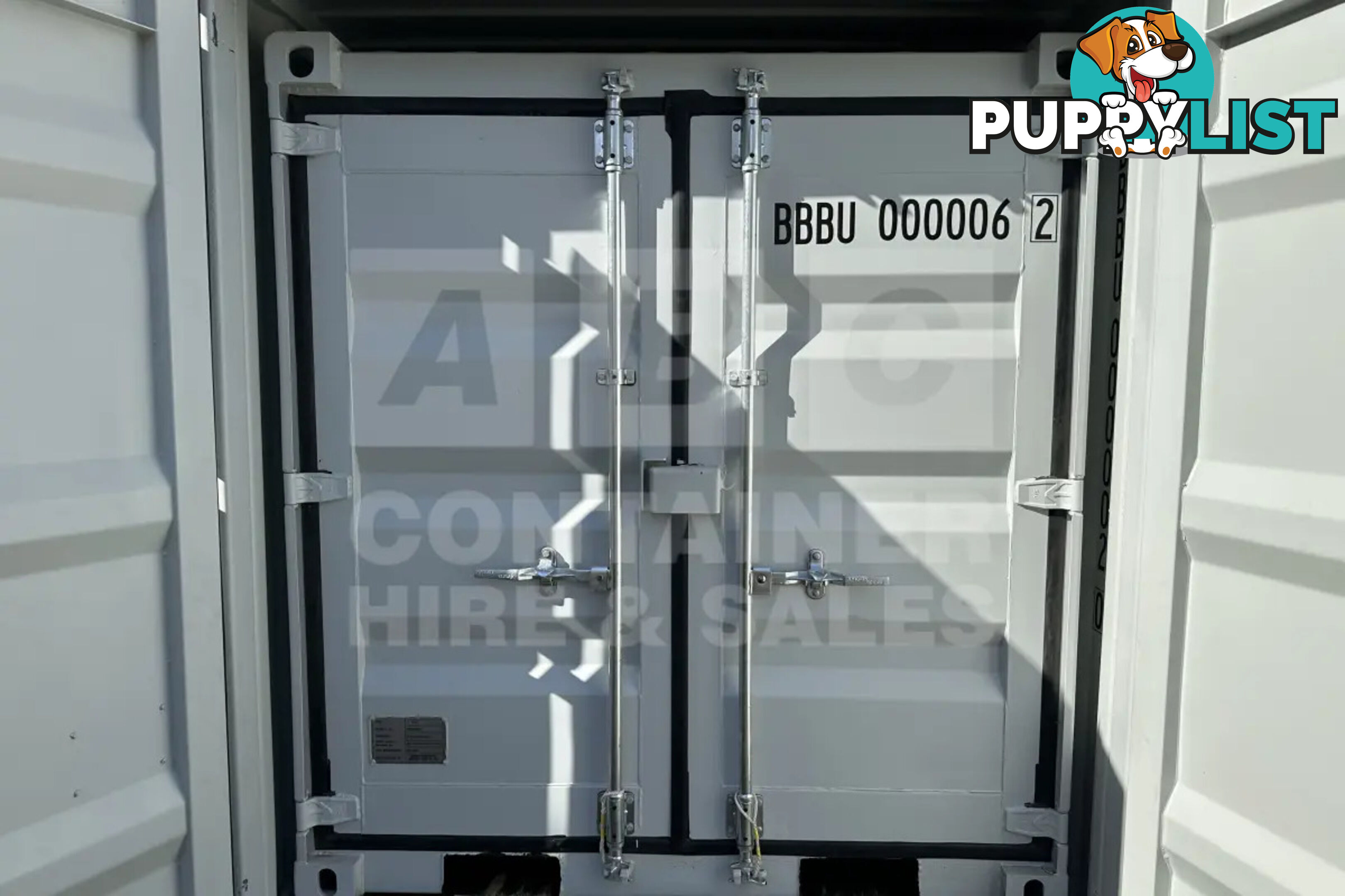 7' STEEL CONTAINER (7'3" HIGH, FACTORY BUILT)