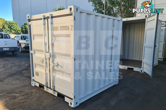 7' STEEL CONTAINER (7'3" HIGH, FACTORY BUILT)