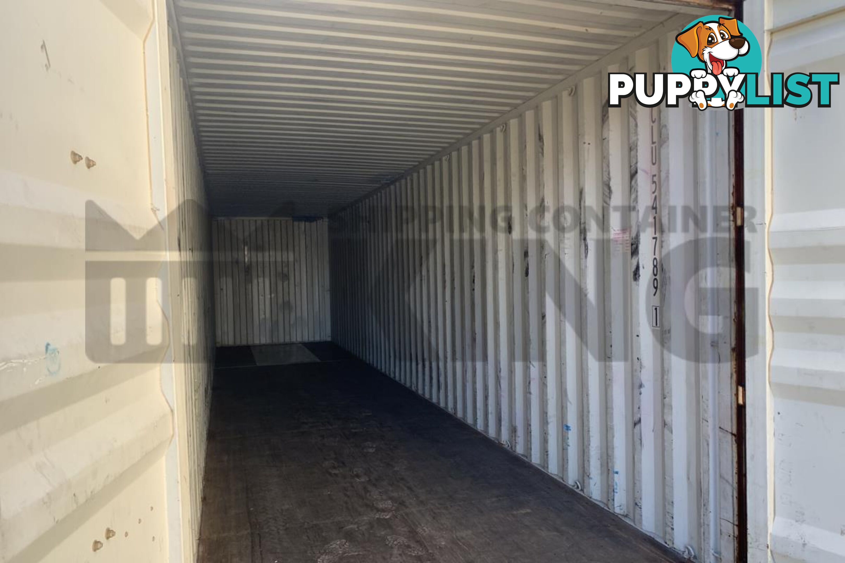 40' HIGH CUBE SHIPPING CONTAINER