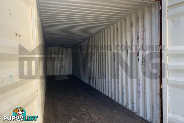 40' HIGH CUBE SHIPPING CONTAINER