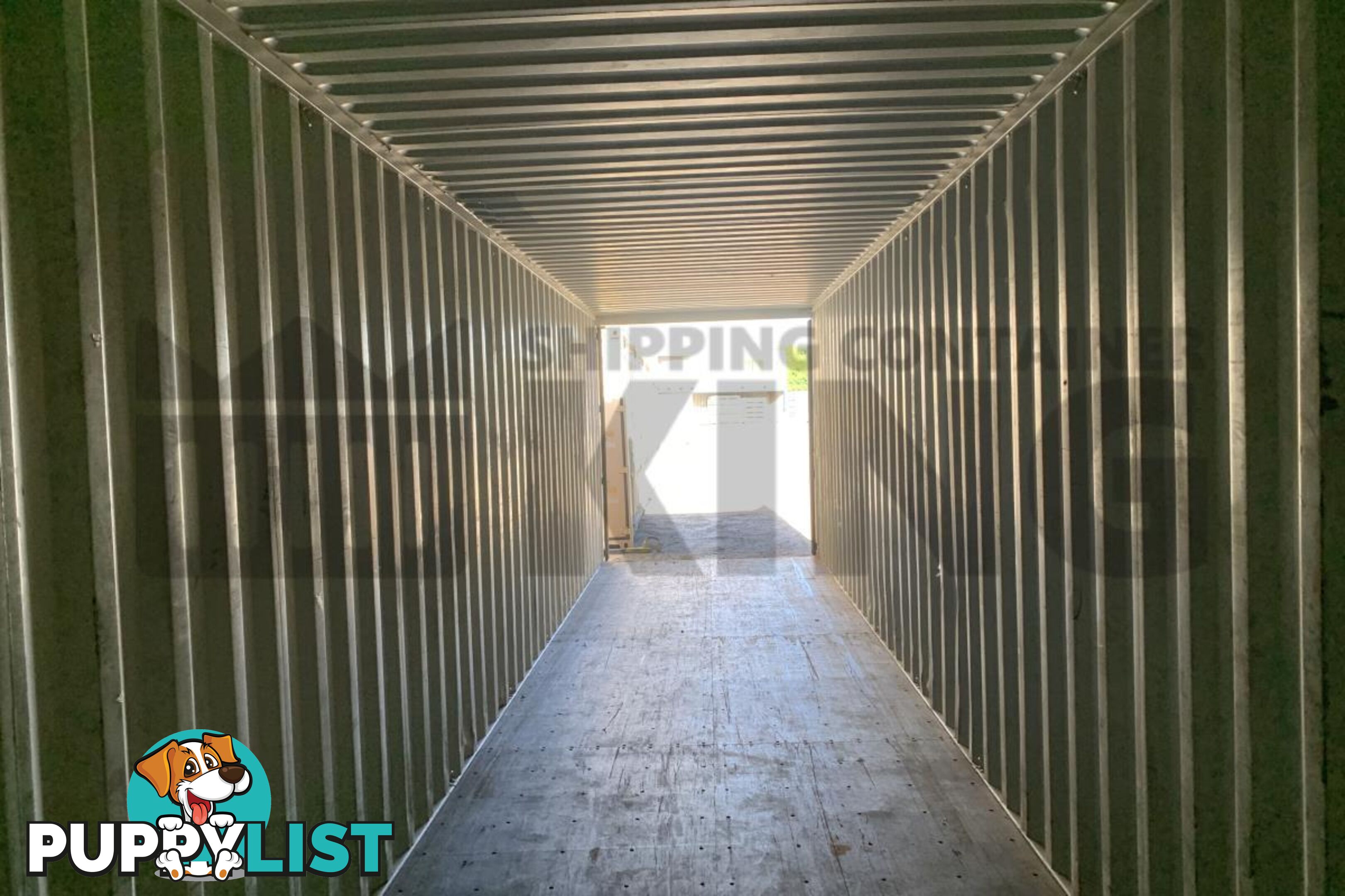 40' HIGH CUBE SHIPPING CONTAINER