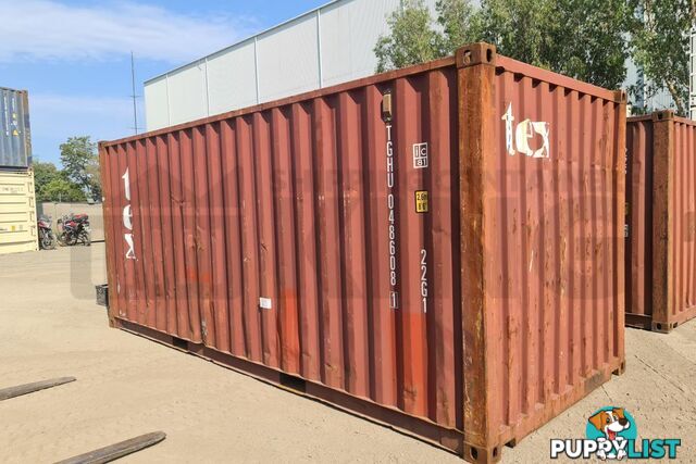 20' STANDARD HEIGHT SHIPPING CONTAINER - in Brisbane