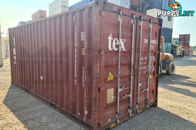 20' STANDARD HEIGHT SHIPPING CONTAINER - in Brisbane