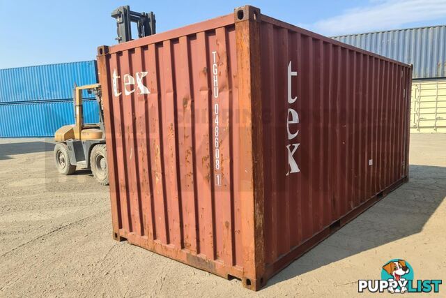 20' STANDARD HEIGHT SHIPPING CONTAINER - in Brisbane