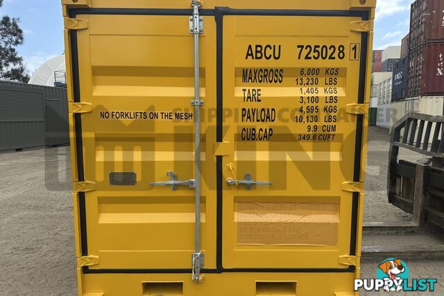 8' DANGEROUS GOODS SHIPPING CONTAINER (4 CORNER POST) - in Brisbane