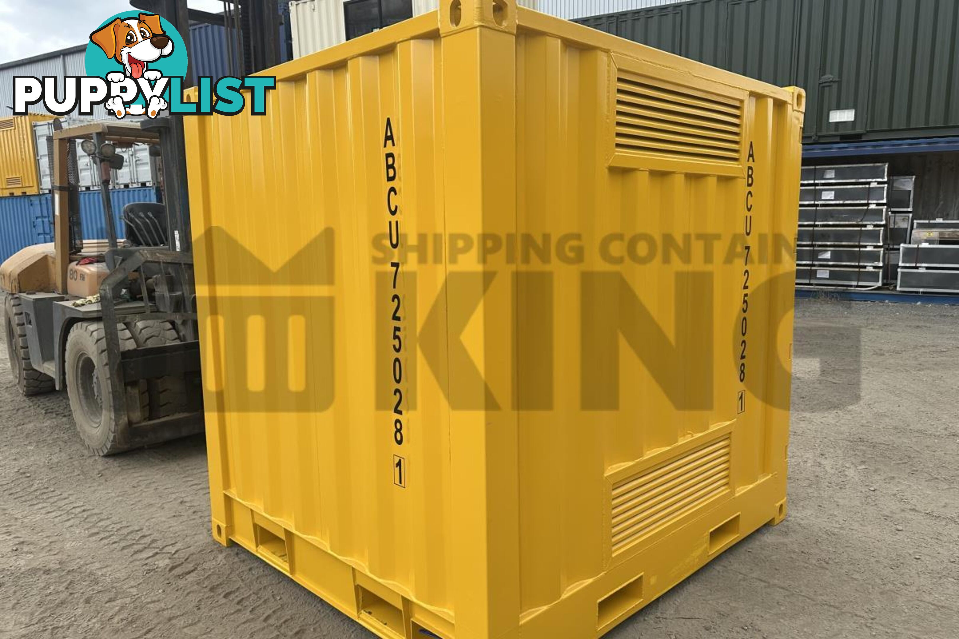 8' DANGEROUS GOODS SHIPPING CONTAINER (4 CORNER POST) - in Brisbane