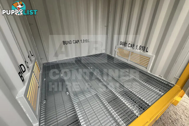 8' DANGEROUS GOODS SHIPPING CONTAINER (4 CORNER POST) - in Brisbane