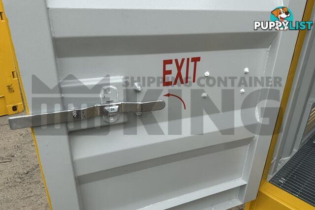 8' DANGEROUS GOODS SHIPPING CONTAINER (4 CORNER POST) - in Brisbane