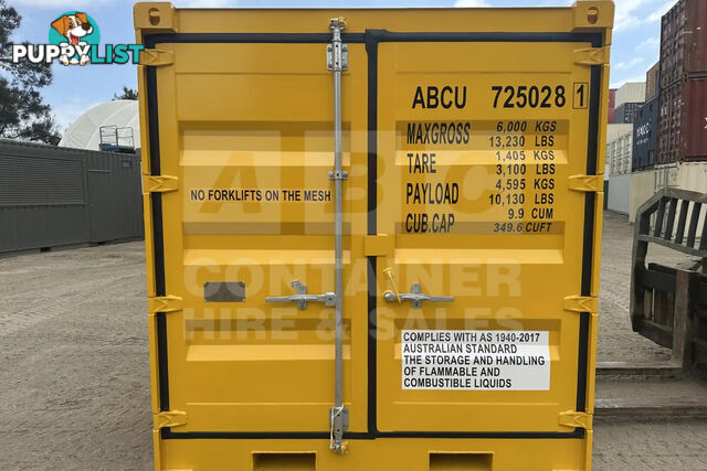 8' DANGEROUS GOODS SHIPPING CONTAINER (4 CORNER POST) - in Brisbane