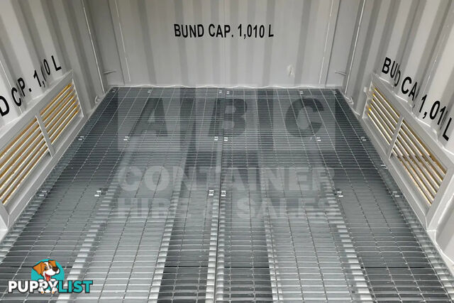 8' DANGEROUS GOODS SHIPPING CONTAINER (4 CORNER POST) - in Brisbane