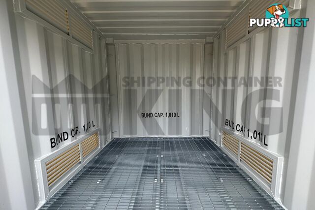 8' DANGEROUS GOODS SHIPPING CONTAINER (4 CORNER POST) - in Brisbane