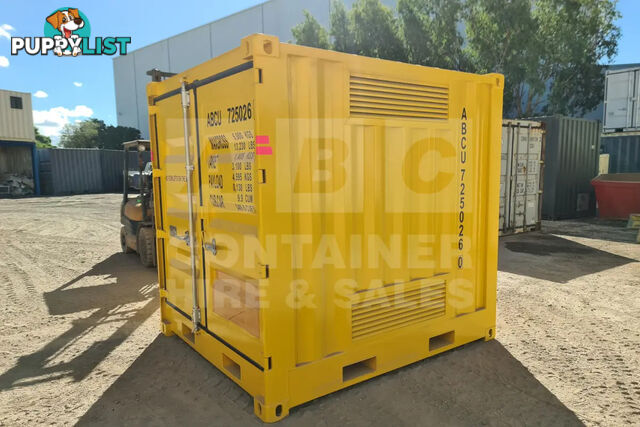 8' DANGEROUS GOODS SHIPPING CONTAINER (4 CORNER POST)