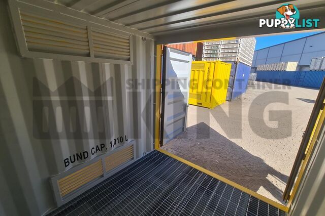 8' DANGEROUS GOODS SHIPPING CONTAINER (4 CORNER POST)