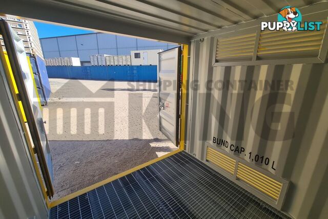8' DANGEROUS GOODS SHIPPING CONTAINER (4 CORNER POST)