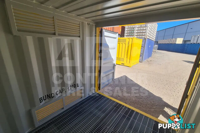 8' DANGEROUS GOODS SHIPPING CONTAINER (4 CORNER POST)