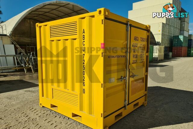 8' DANGEROUS GOODS SHIPPING CONTAINER (4 CORNER POST)