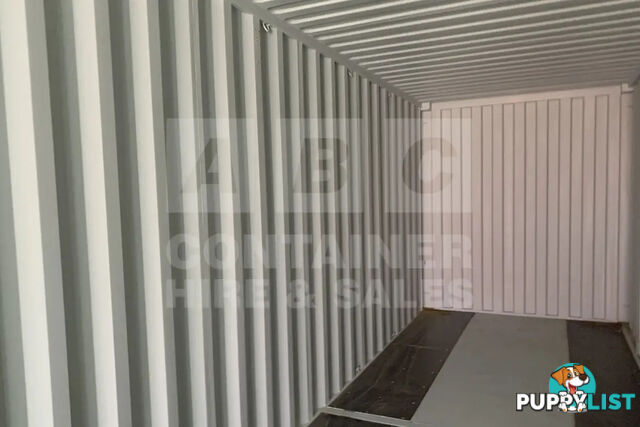 40' HIGH CUBE PARTIAL SIDE OPENING SHIPPING CONTAINER (2 SETS OF SIDE OPENING DOORS)