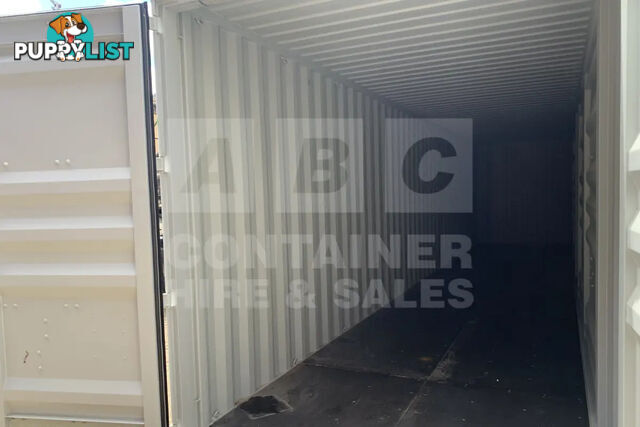 40' HIGH CUBE PARTIAL SIDE OPENING SHIPPING CONTAINER (2 SETS OF SIDE OPENING DOORS)