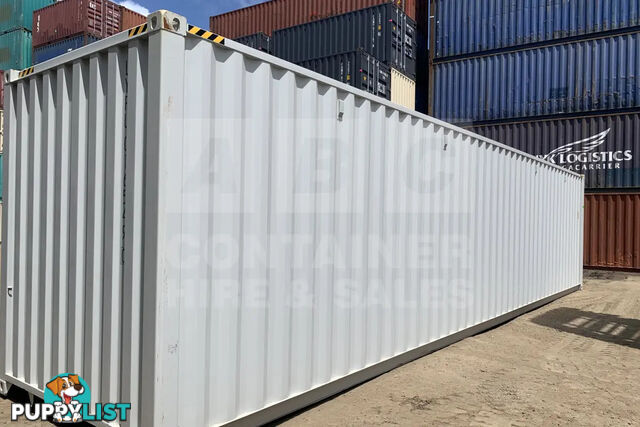 40' HIGH CUBE PARTIAL SIDE OPENING SHIPPING CONTAINER (2 SETS OF SIDE OPENING DOORS)