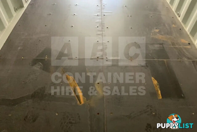 40' HIGH CUBE PARTIAL SIDE OPENING SHIPPING CONTAINER (2 SETS OF SIDE OPENING DOORS)