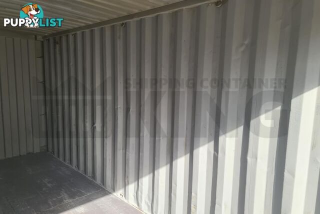 20' STANDARD HEIGHT SHIPPING CONTAINER - in Chinchilla