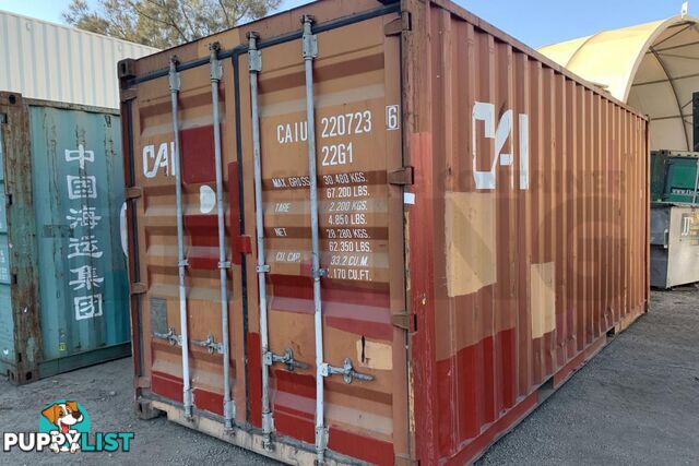 20' STANDARD HEIGHT SHIPPING CONTAINER - in Rockhampton