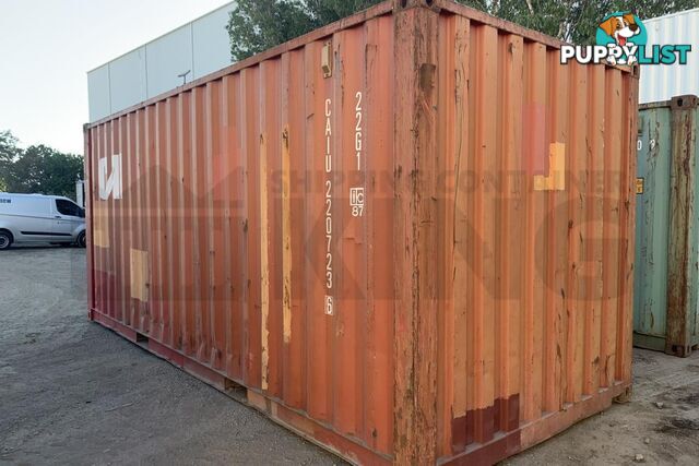 20' STANDARD HEIGHT SHIPPING CONTAINER - in Rockhampton