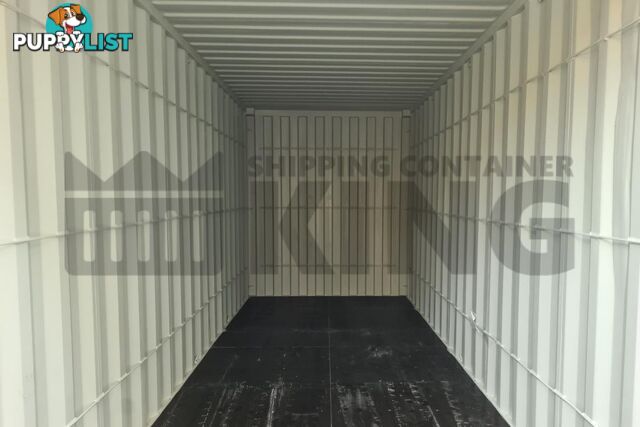 20' HIGH CUBE SHIPPING CONTAINER (WITH TIE RAILS)