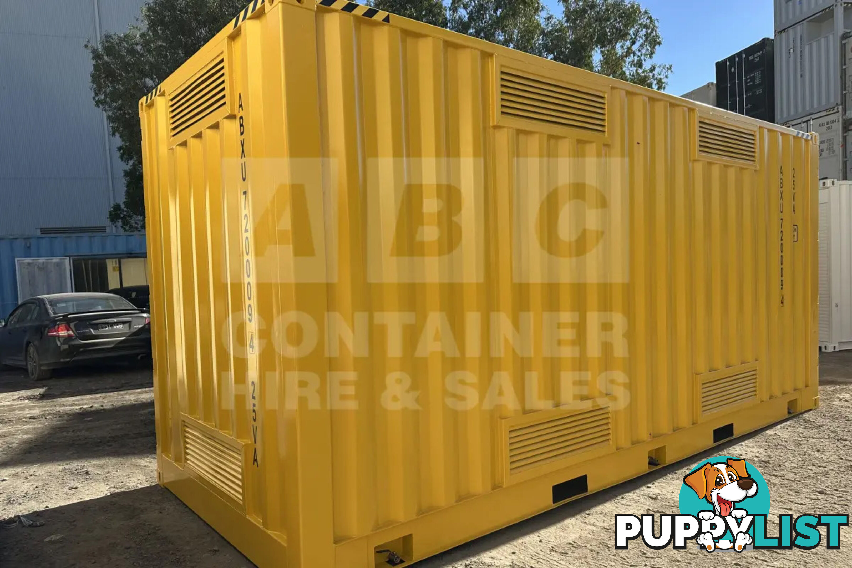 20' HIGH CUBE SIDE OPENING DANGEROUS GOODS SHIPPING CONTAINER