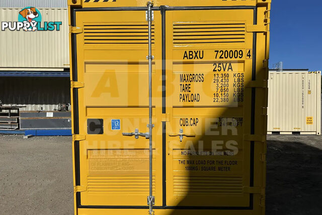 20' HIGH CUBE SIDE OPENING DANGEROUS GOODS SHIPPING CONTAINER