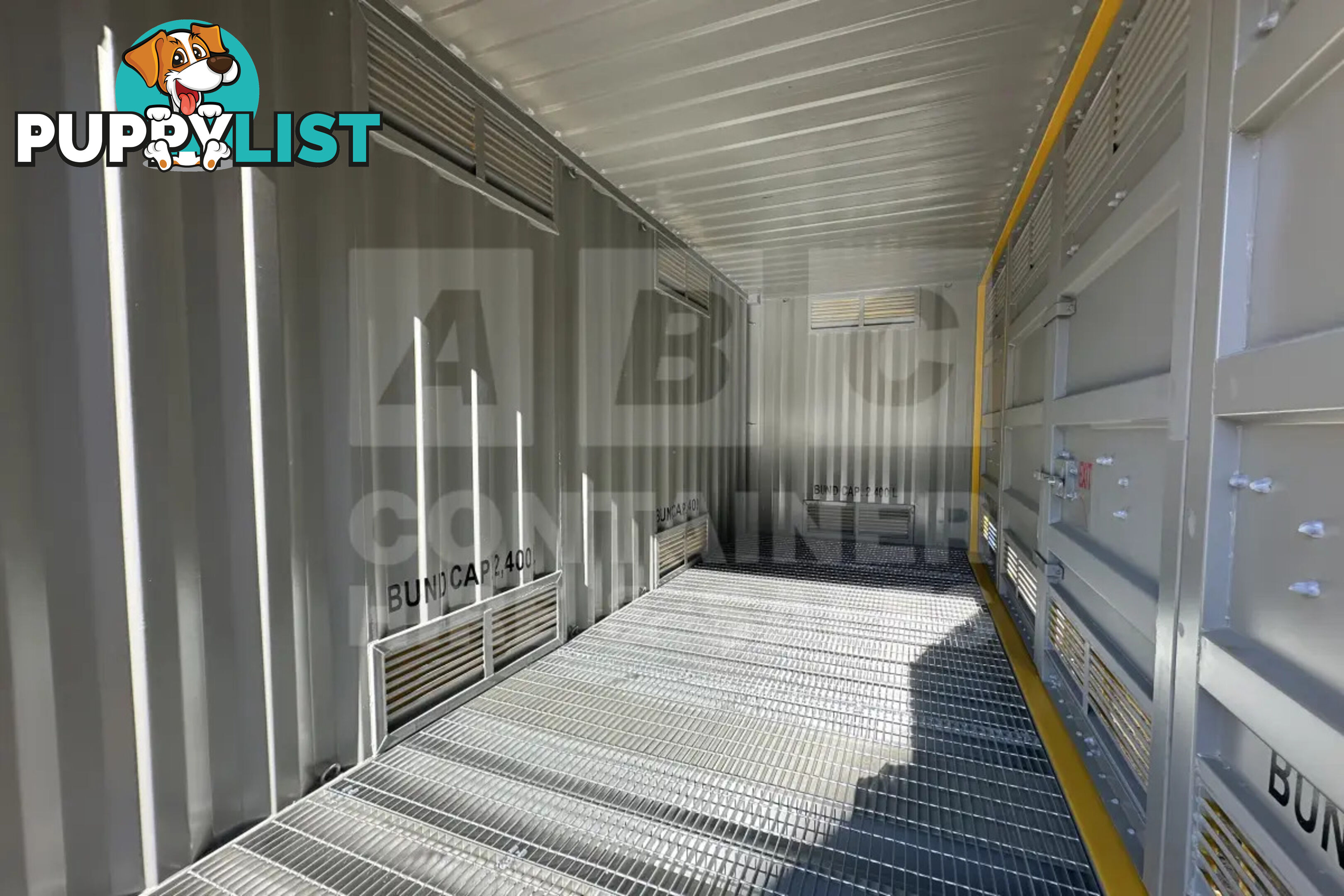 20' HIGH CUBE SIDE OPENING DANGEROUS GOODS SHIPPING CONTAINER