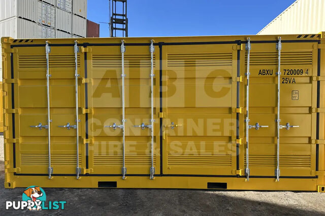 20' HIGH CUBE SIDE OPENING DANGEROUS GOODS SHIPPING CONTAINER