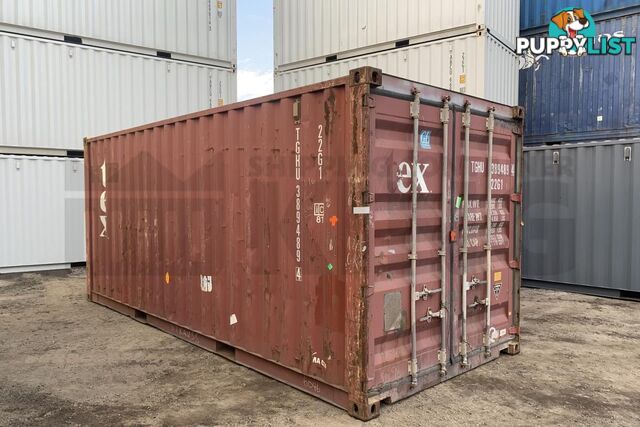 20' STANDARD HEIGHT SHIPPING CONTAINER - in Brisbane