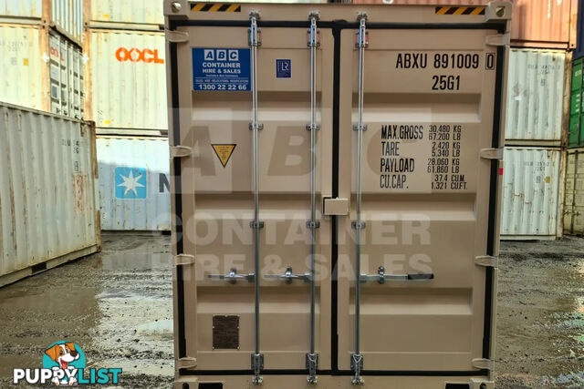 20' HIGH CUBE SHIPPING CONTAINER (STEEL FLOOR)