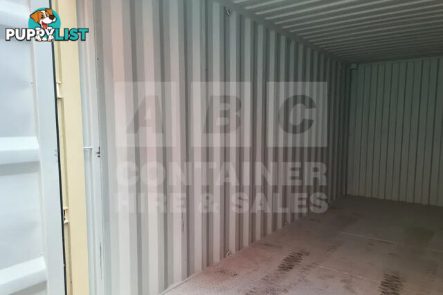 20' HIGH CUBE SHIPPING CONTAINER (STEEL FLOOR)