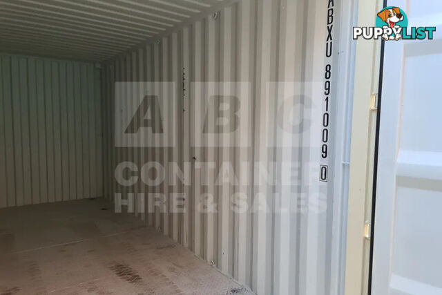 20' HIGH CUBE SHIPPING CONTAINER (STEEL FLOOR)