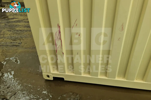 20' HIGH CUBE SHIPPING CONTAINER (STEEL FLOOR)