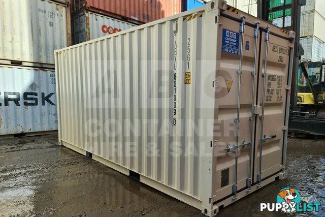 20' HIGH CUBE SHIPPING CONTAINER (STEEL FLOOR)