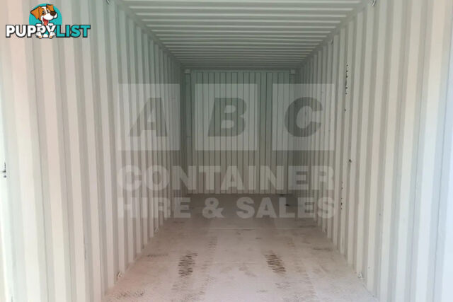 20' HIGH CUBE SHIPPING CONTAINER (STEEL FLOOR)