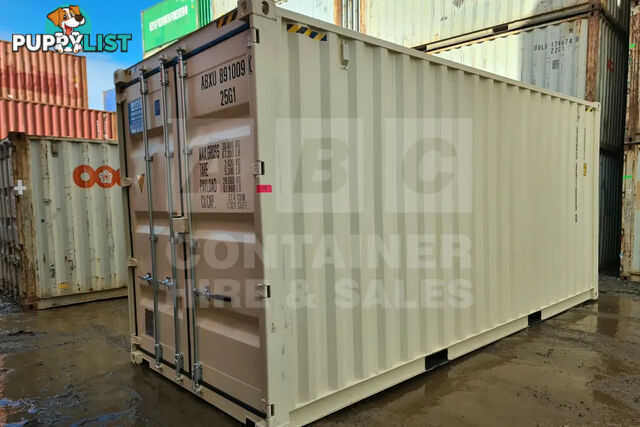 20' HIGH CUBE SHIPPING CONTAINER (STEEL FLOOR)