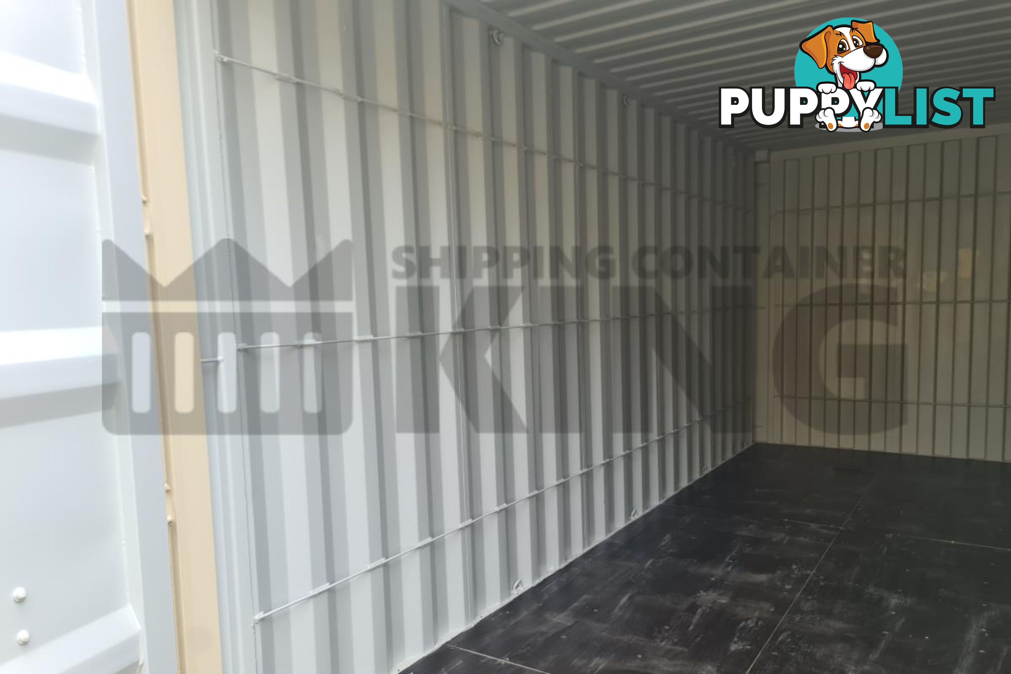 20' HIGH CUBE SHIPPING CONTAINER (WITH TIE RAILS) - in Brisbane