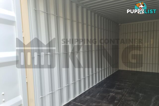 20' HIGH CUBE SHIPPING CONTAINER (WITH TIE RAILS) - in Brisbane