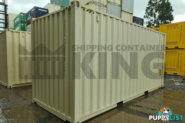 20' HIGH CUBE SHIPPING CONTAINER (WITH TIE RAILS) - in Brisbane