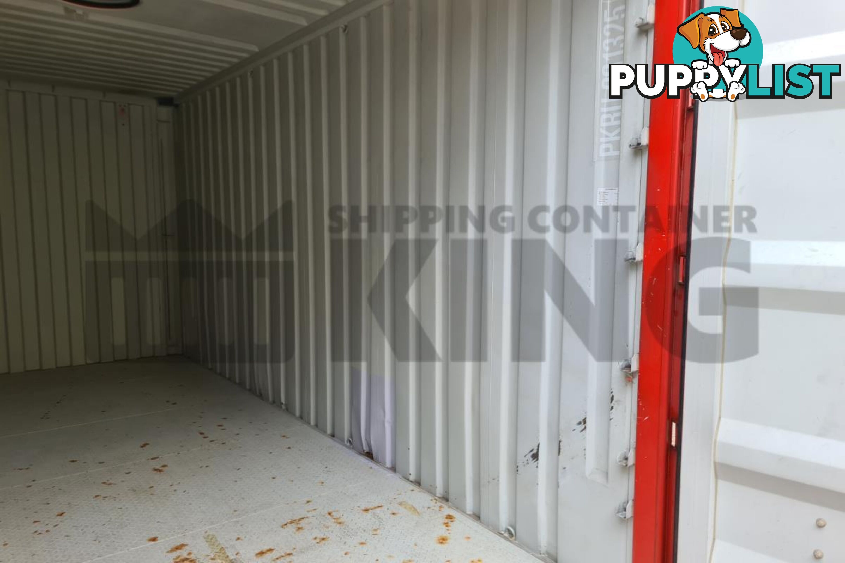 20' HIGH CUBE BULKER SHIPPING CONTAINER (STEEL FLOOR WITH ROOF HATCHES, 2 PALLETS WIDE)