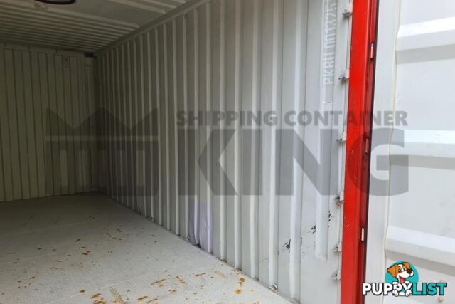 20' HIGH CUBE BULKER SHIPPING CONTAINER (STEEL FLOOR WITH ROOF HATCHES, 2 PALLETS WIDE)
