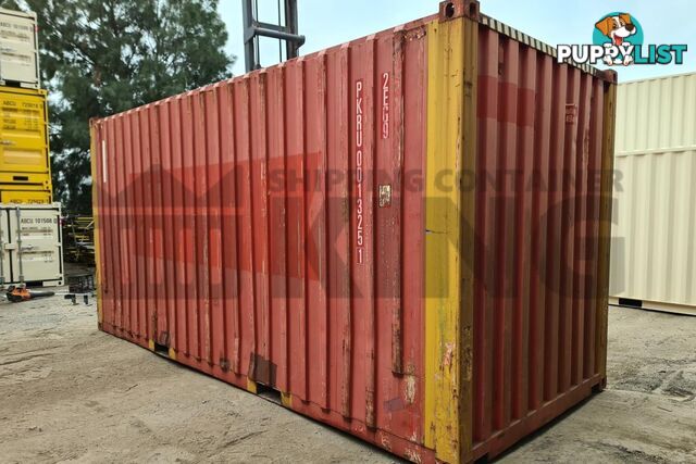 20' HIGH CUBE BULKER SHIPPING CONTAINER (STEEL FLOOR WITH ROOF HATCHES, 2 PALLETS WIDE)