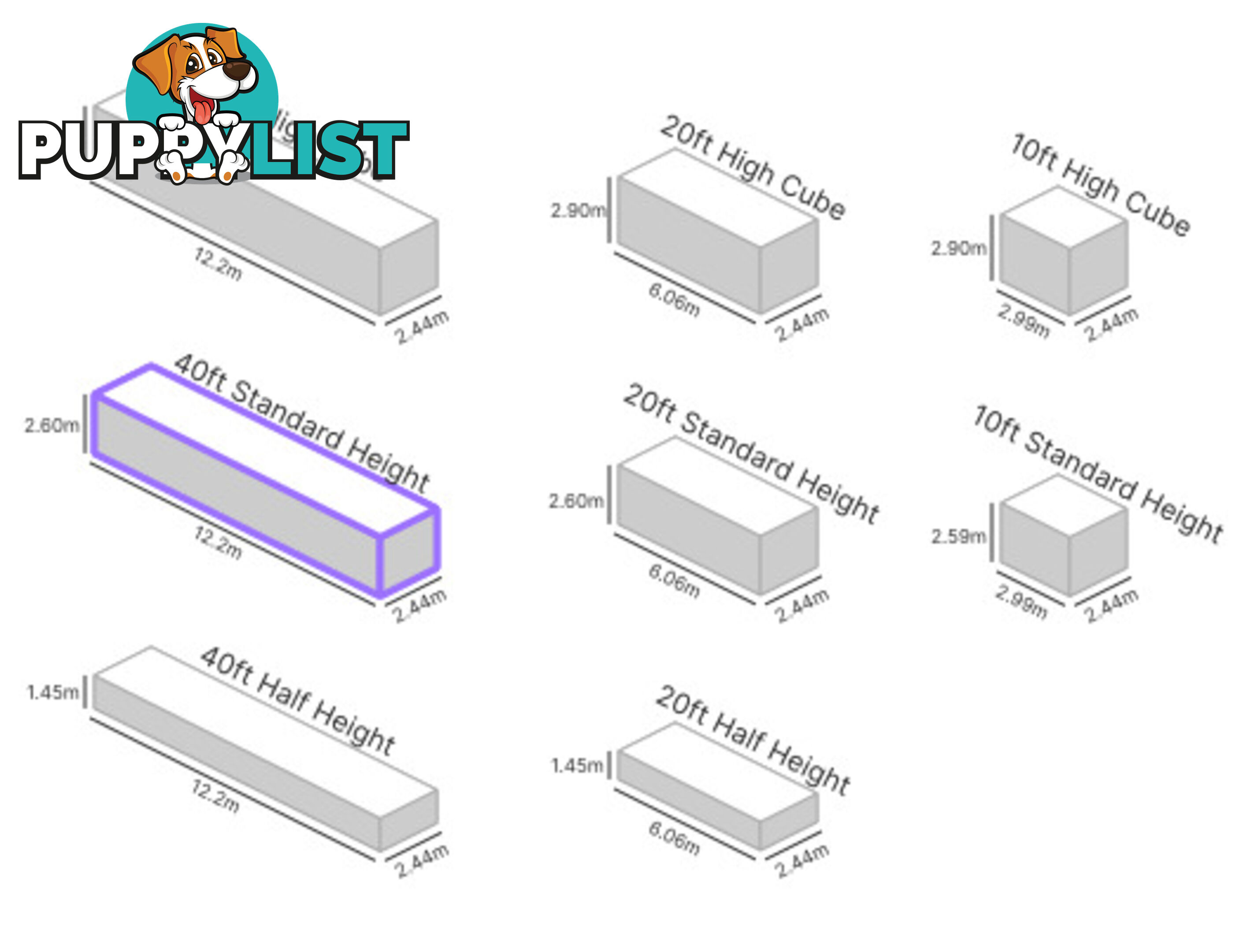 40' FLAT RACK SHIPPING CONTAINER (WITH COLLAPSIBLE ENDS)
