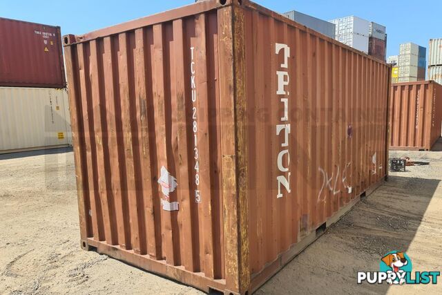 20' STANDARD HEIGHT SHIPPING CONTAINER - in Brisbane