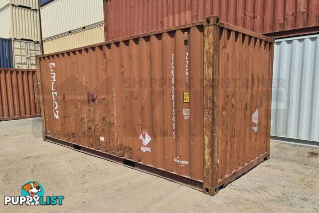 20' STANDARD HEIGHT SHIPPING CONTAINER - in Brisbane